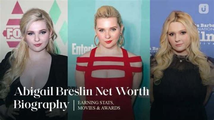 Uncover Abigail Breslin's Net Worth In 2024